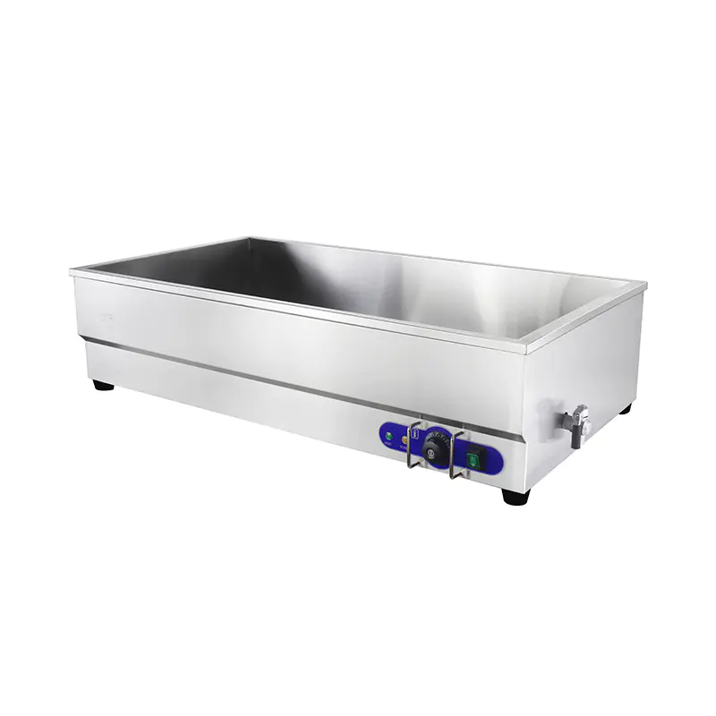 Mesin Bain Marie Listrik Komersial Stainless Steel Dengan Pemanas Immersion